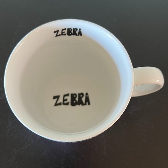 CHA CULT Whimsical Zebra Fine Porcelain Cup Mug ~ Zoo  Party Animals - Picture 5 of 7